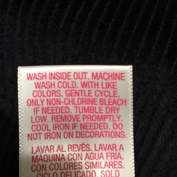 GORGEOUS New NWT Navy Corduroy Mini Skirt L 34” Waist - Picture 9 of 13